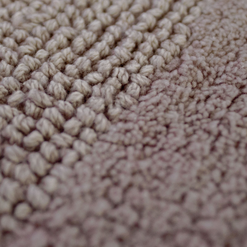 Juicy Couture Brooklyn Bath Rug, Dusty Blush, 20" W x 34" L