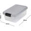Grey Pet Food Storage Container