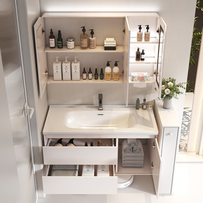 Light luxury simple style fashion bathroom cabinet