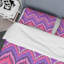 Purple Ikat Ogee - Patterned Duvet Cover Set-467701411