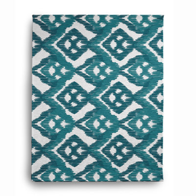 Chenille Ikat Indoor Rug