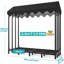 Breauna 185cm W Metal Log Rack