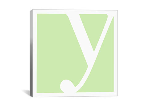 « the type »-impression sans cadre sur toile, H 12 po x l 12 po x P 1,5 po, Y