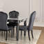 Chaise de salle à manger 2 pièces Glam Style-967775081