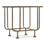 Chiseling Glass End Table