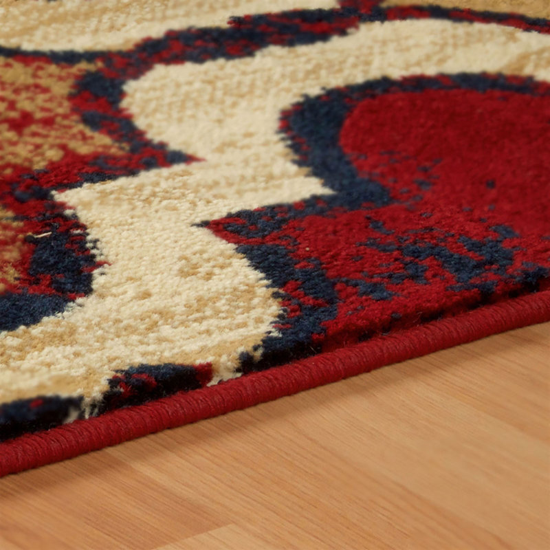 Jenniya Moroccan Indoor Rug, Rectangle 4' x 6'