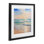 Crashing On Shore at Sunrise, reproduction encadrée sous verre, design by Creative Studio