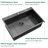 30" L x 22" W Drop-In Single Bowl Stainless Steel Kitchen Sink with Basket Strainer and Sink Grid-124212328-105735349