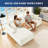 Boneless 103” Modular Sectional Cloud Sofa For Living Room Modern Minimalist Couch With L-shaped Chaise Upholstered Corduroy Couch , Deep Seat, No Assembly Required-803722776-803722778