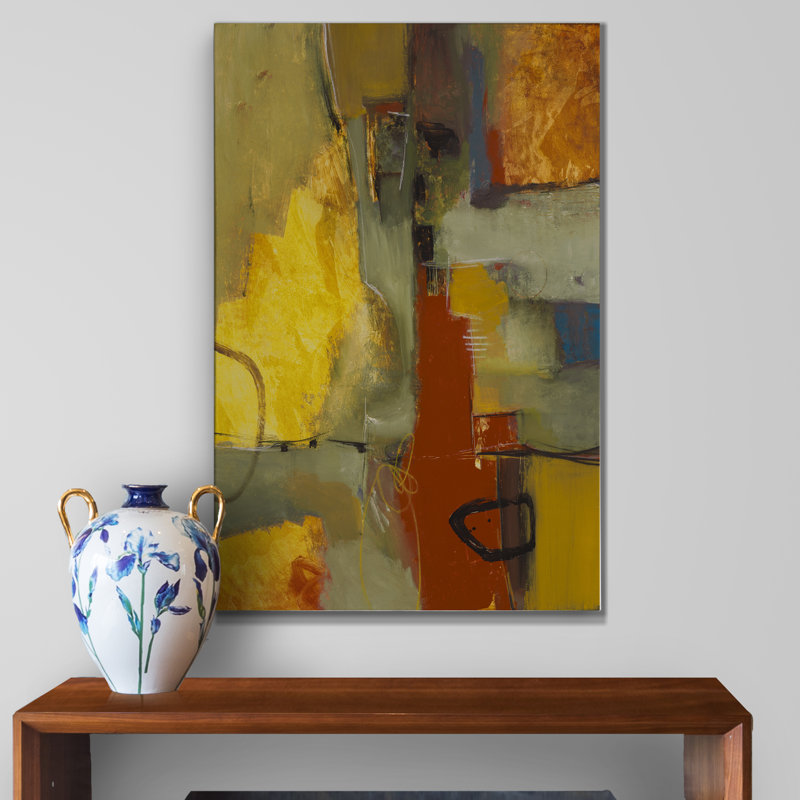 « now weing », peinture sur toile tendue, H 12 po x l 8 po x P 1 po