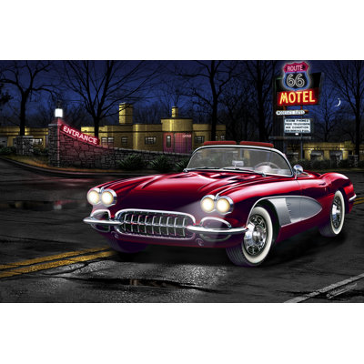 Diners and Cars V - Graphic Art