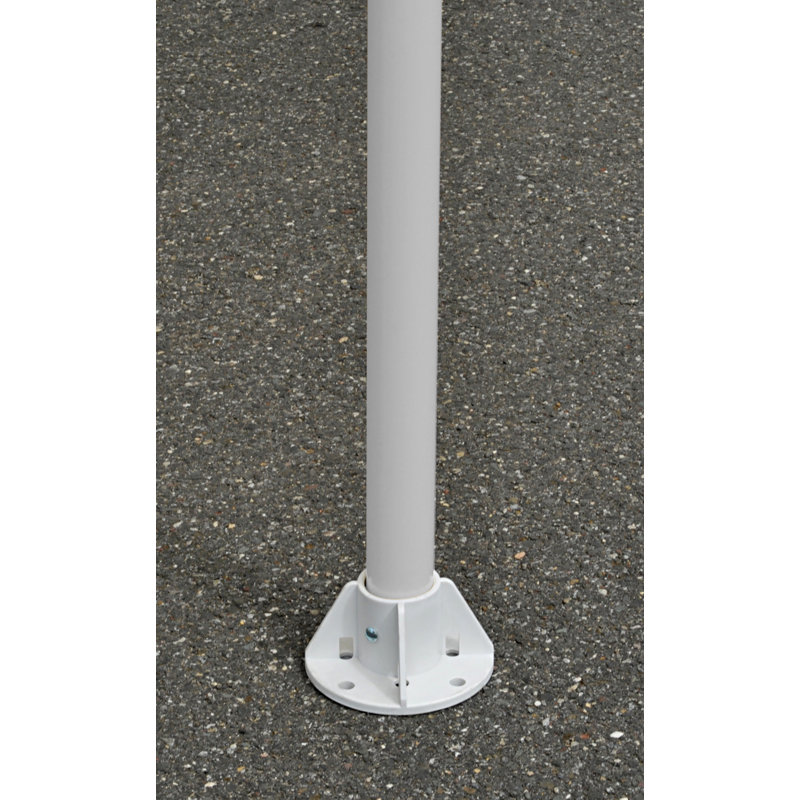 ShelterLogic 12' x 26' White Steel Frame Waterproof Canopy