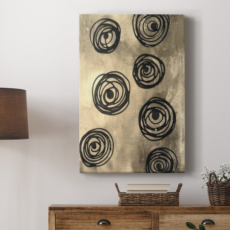 Quantum Circles I - galerie sur mesure, H 18 po x l 12 po