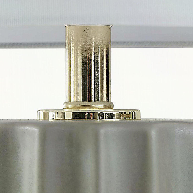 Ribbed Ceramic Table Lamp