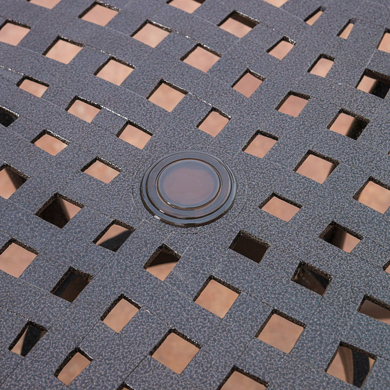 Table de salle à manger ronde, Bronze