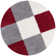 Myshaggy Collection Rugs Geometric Design in Red