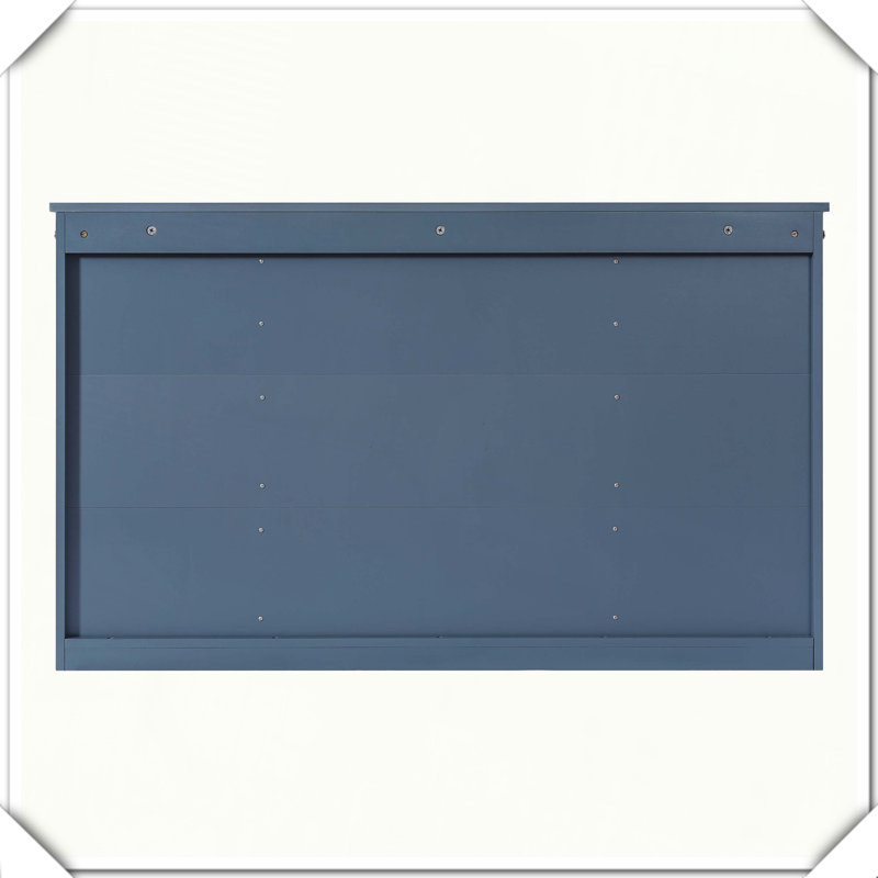 Armoire à pharmacie murale avec miroir, Bleu