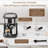 20-Bar Home Espresso Machine: Dual Boiler, Auto Frother, 57Oz Tank - Grounds & Capsules!