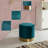 Nayli Velvet Ottoman-1343975801