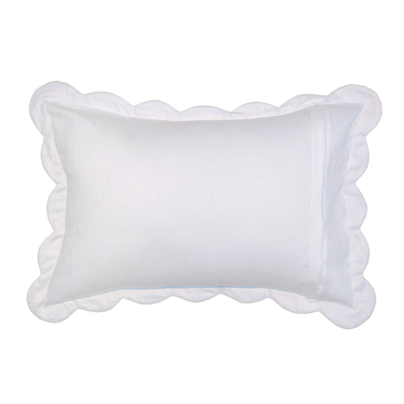 Coussin Vibhsa Ballerina Christmas 14 x 20, Rectangle H 14 po x l 20 po, Noël blanc
