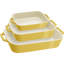 Staub Ceramics 3-piece Rectangular Baking Dish Set-97649764