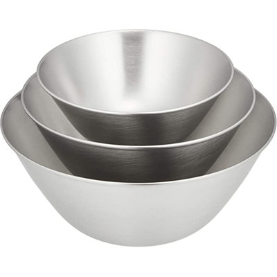Ensemble de 3 bols en acier inoxydable Latitude Run® (19,23,27 cm)