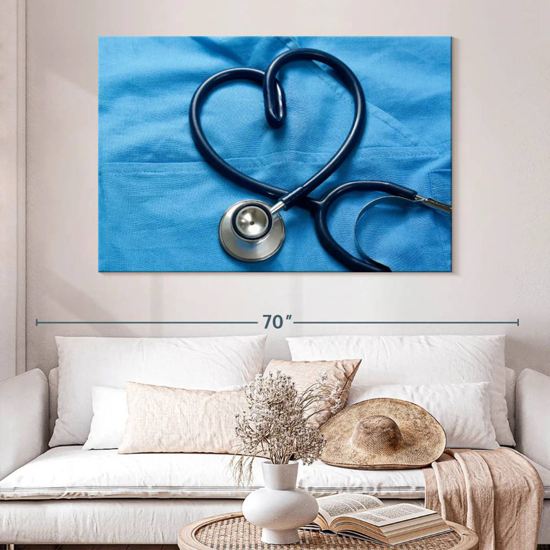 Stéthoscope Alcaraz, H 34 po x l 51 po