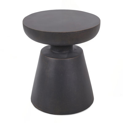 Outdoor Concrete Side Table