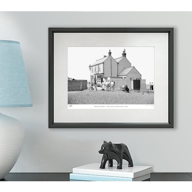 Whitstable, The Old Neptune 1950 by Francis Frith - Single Picture Frame Print, 45cm H x 60cm W x 2.3cm D