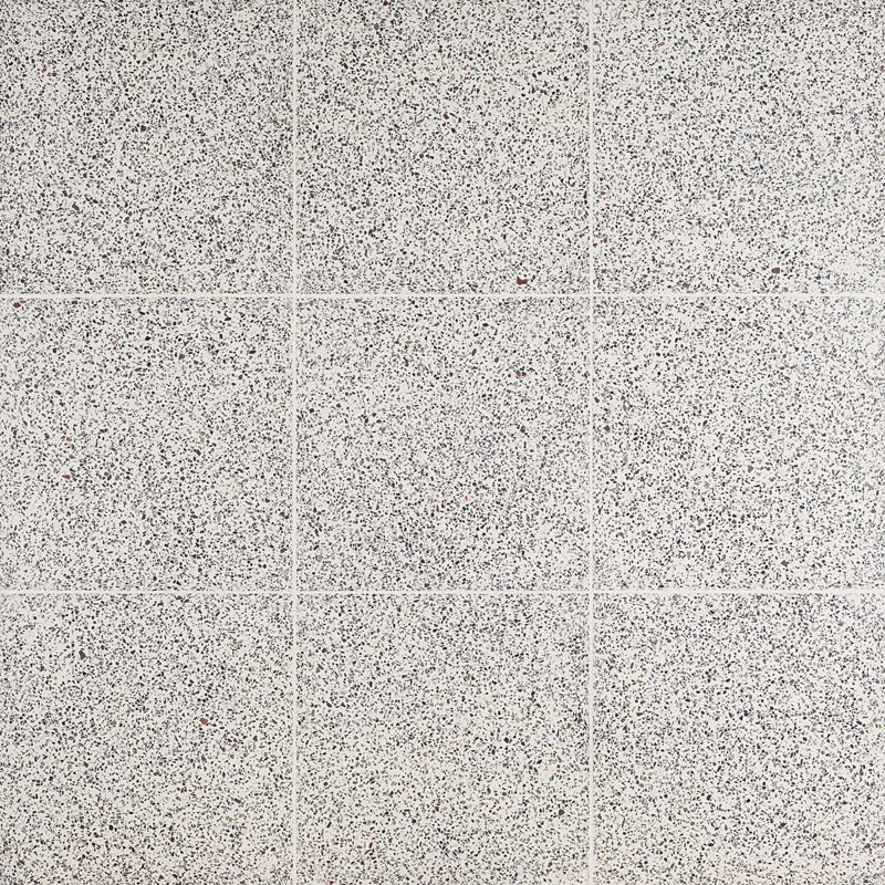 True Terrazzo 16x16 Polished Terrazzo Tile, Medous Beige