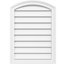 Arch Top Surface Mount Functional Brickmould Frame PVC Gable Vent