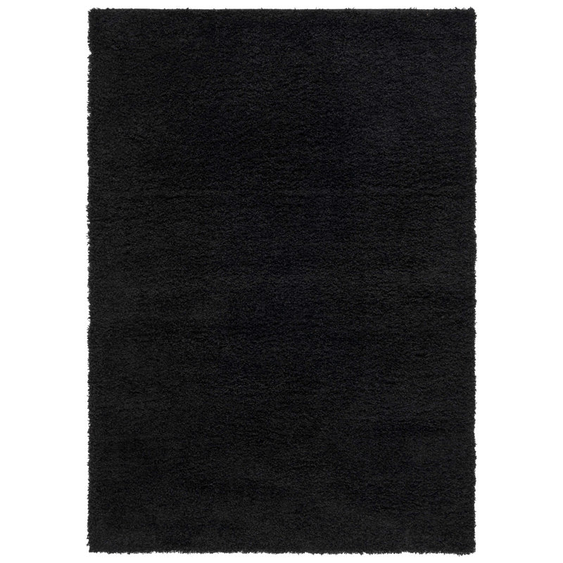 Sgl-Demi-Leigh Shag Performance Solid Color Rug, Rectangle 5'3" x 7'6"