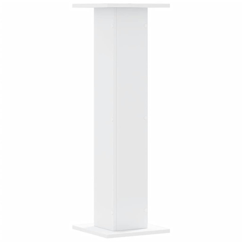 Support pour haut-parleur 2 pièces 11,8 x 11,8 x 37,4 po en bois d'ingénierie
