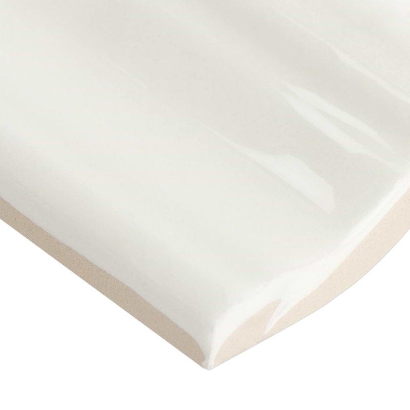 Manchester 2x12 Ceramic Chair Rail Liner, Vanilla
