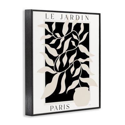Le Jardin Paris Botanicals, estampe numérique, design par Natalie Carpentieri