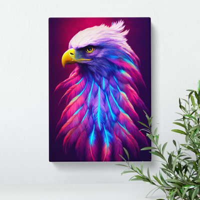Charismatic Eagle Bird - Wall Art