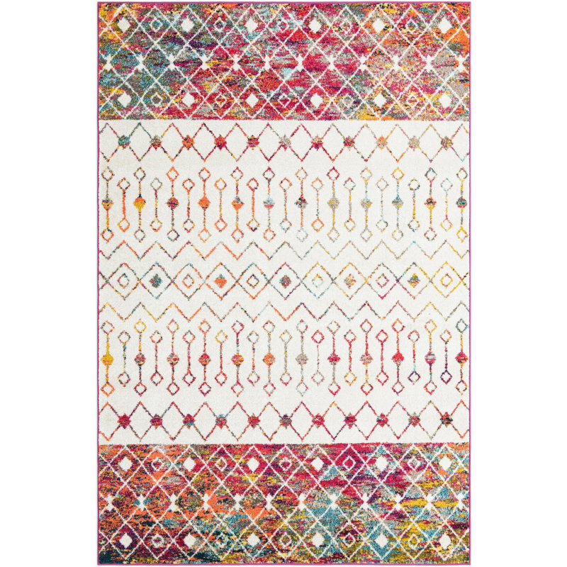 Abstract Indoor Rug, Rectangle 6' x 9'