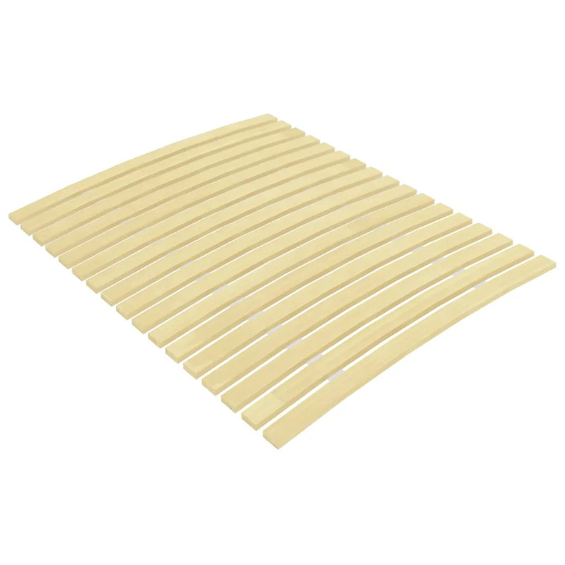 vidaXL Slatted Bed Base Solid poplar wood Foldable, 39.4" x 78.7"