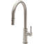 Corsano Contemporary Pull Down Kitchen Faucet with Button Sprayer High Arc Spout and ST Series Handle-1779251722
