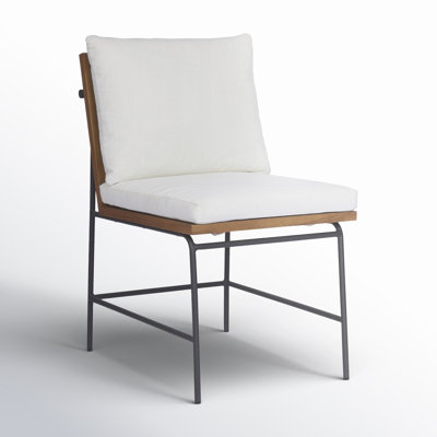 Nabi Patio Dining Side Chair with Cushion