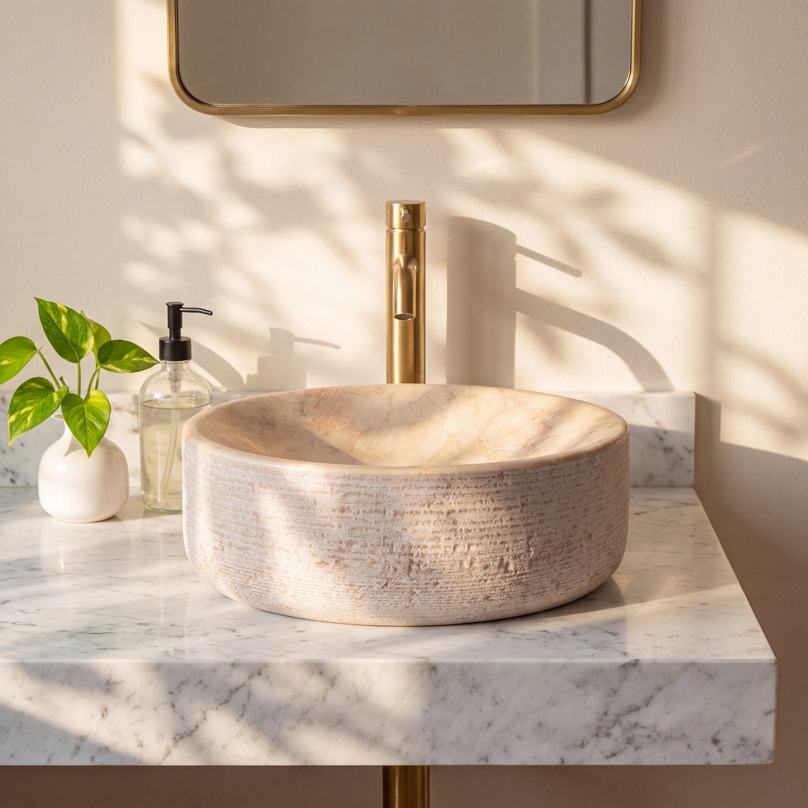 Vici Marble Soap Dish