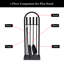 Steel Fireplace Tool Set