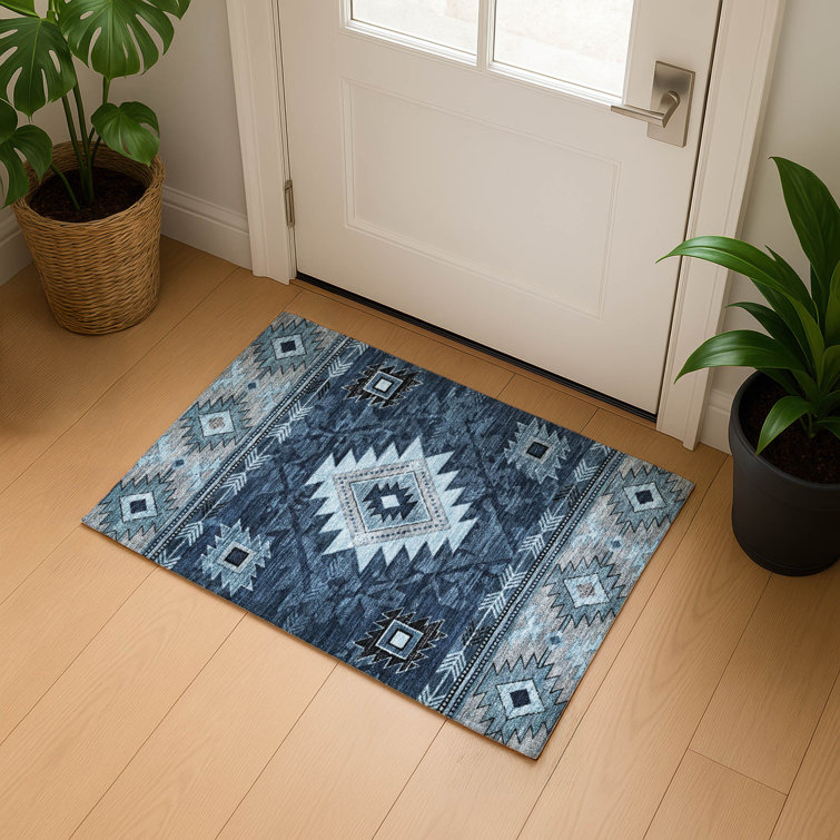 Premium Machine Washable Lucchesi AMF1754 Tribal Rug