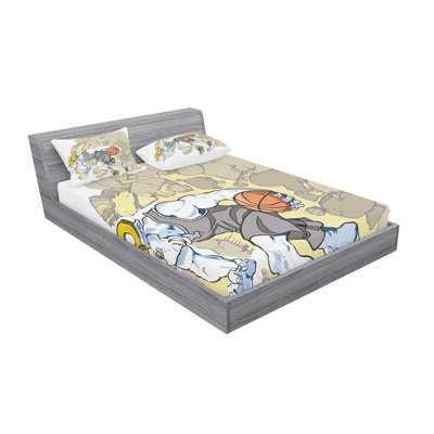 Farmville Bighorn Sheep Animal Basketball Sheet Set