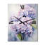Hydrangées mauves Graceful Whispers - Très grandes horloges murales florales-99631369