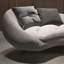 Chaise longue rembourrée légère Luxury Luxury-101447019