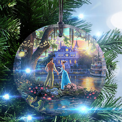 Disney (The Princess and the Frog) Hanging Glass Print