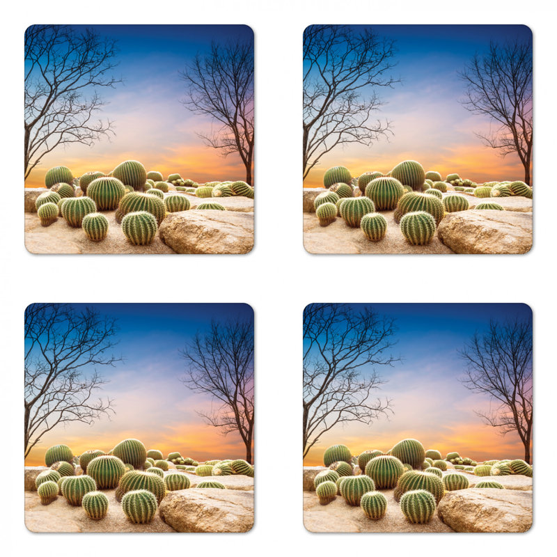 Cactus sous-verre