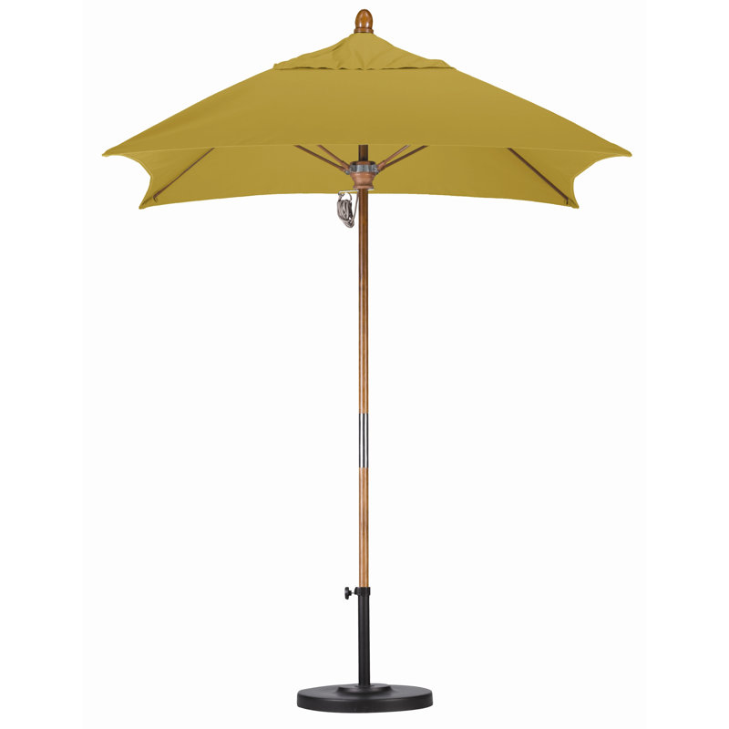  Parapluie Carré De 6', Sunbrella - Laiton