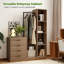 Armoire-penderie 71 "avec tiroirs et rangement 71" 